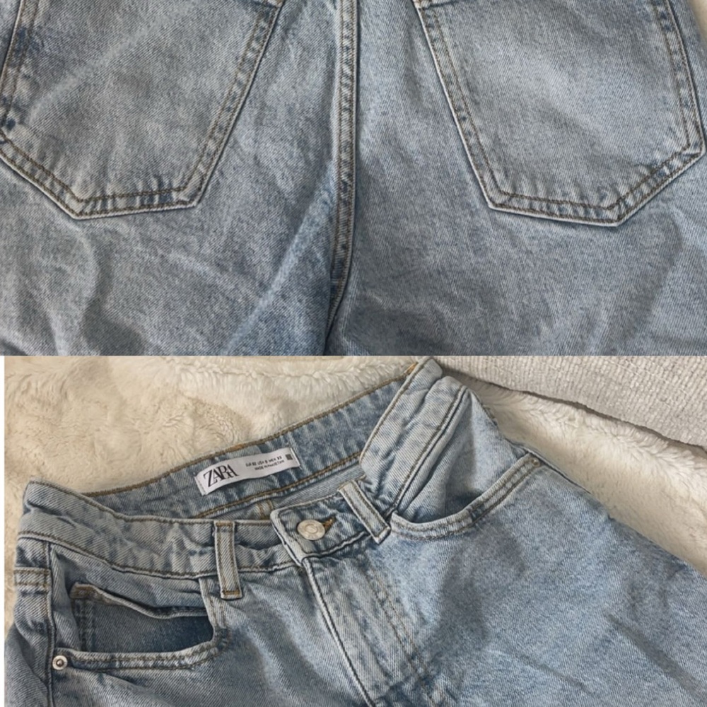 Zara Women's Light Blue Jeans